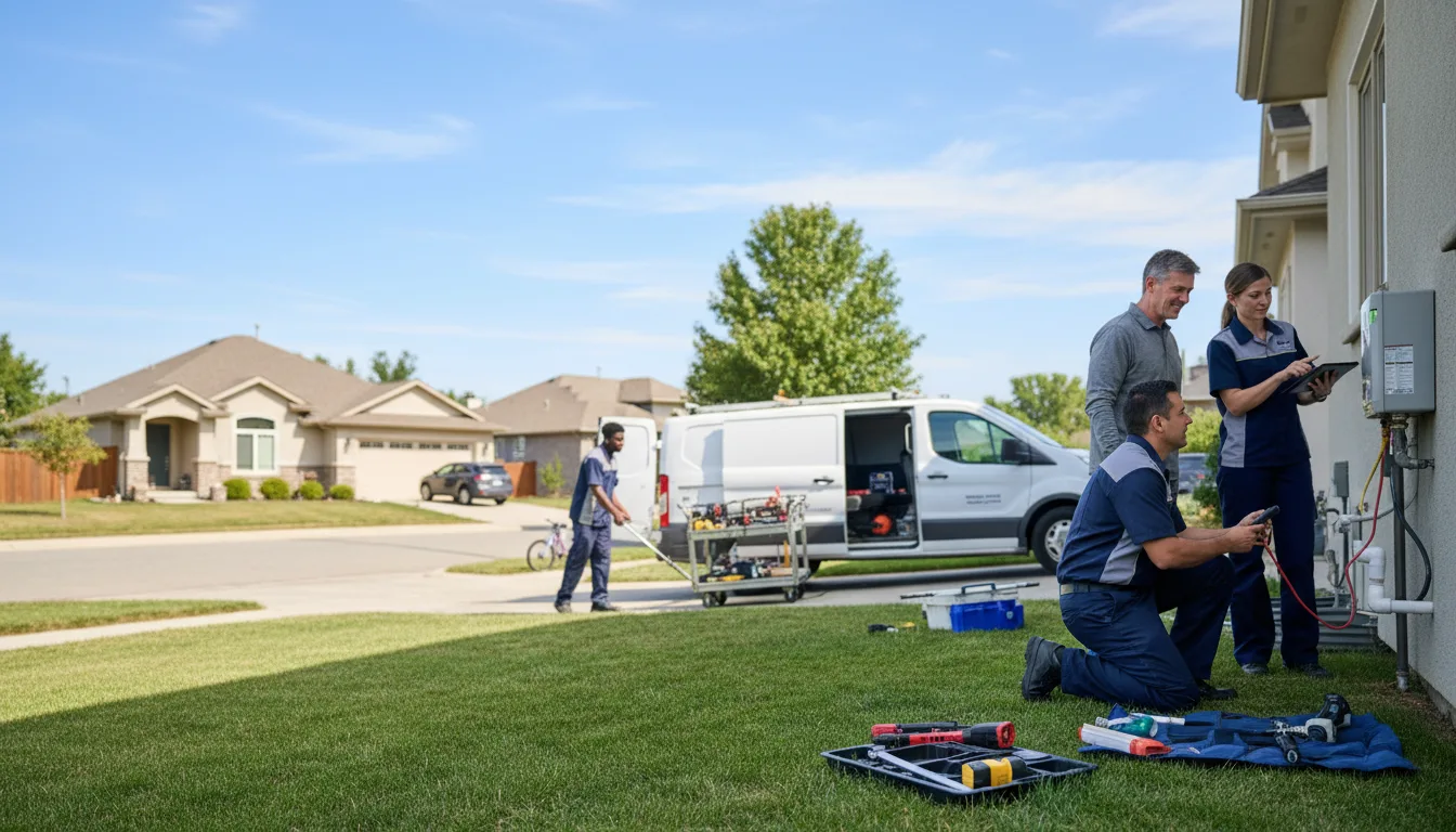 Tankless water heater service in Tippecanoe, IN